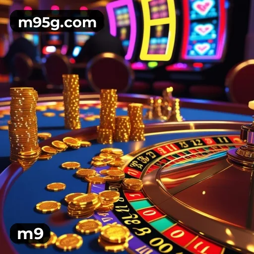 m9 bônus R$5.000 + 500 giros - Rollover 35x, prazo 30 dias, 38% taxa conversão